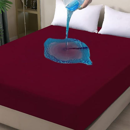 Waterproof Mattress Protector Queen, Fitted Sheet Style Breathable Mattress - Image 8
