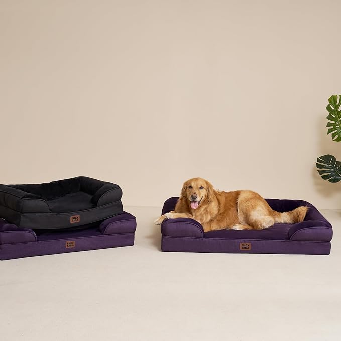 EHEYCIGA Orthopedic XL Dog Beds, Waterproof Memory Foam Dog Bed - Image 8