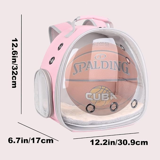 Portable Small Animal Backpack Travel Breathable Pet Carrier Bag Cages - Image 3