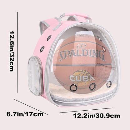 Portable Small Animal Backpack Travel Breathable Pet Carrier Bag Cages - Image 3