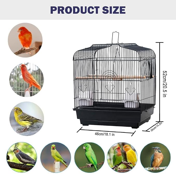 GarveeHome Small Bird Cage - Image 2