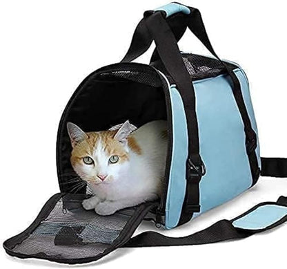 Cat Carrier, Soft-Sided Pet Travel Carrier - Image 3