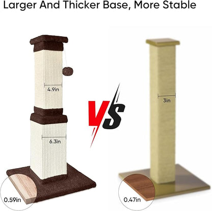 AGYM 32 Tall Cat Scratching Post - Image 5