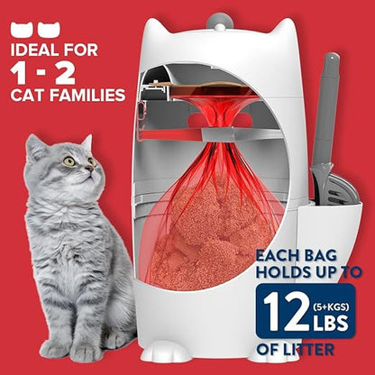 Red Rocket Pets Litter Trash Can - Image 2