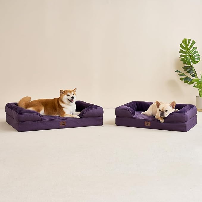 EHEYCIGA Orthopedic Dog Beds for Large Dogs, Waterproof Memory Foam Large Dog - Image 8