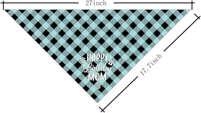 Dog Bandana for Happy Birthday Mom - Image 2