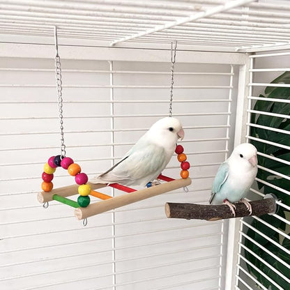 Bird Swing Conure Toys, Parrot Climbing Hammock - Image 2