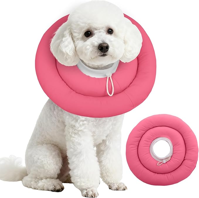 IDOMIK Dog Recovery Collar, Waterproof Soft Dog Cone After Surgery, Comfy by IDOMIK