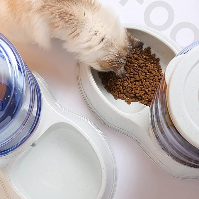 Automatic Pet Feeder and Water Dispenser Gravity Feeder and Waterer Set - Image 6