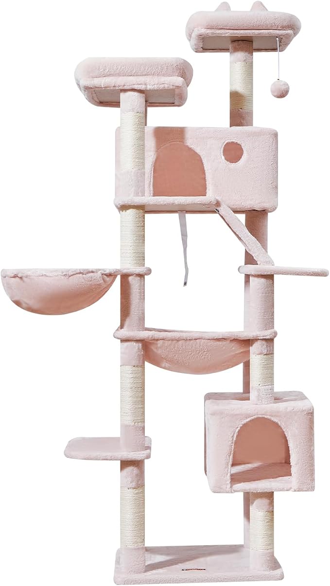 Taoqimiao Cat Tree 71-Inch, Cat Tower - Image 8