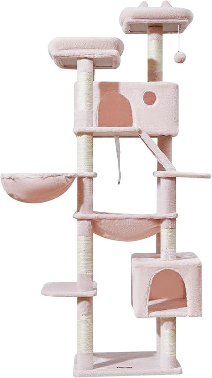 Taoqimiao Cat Tree 71-Inch, Cat Tower - Image 8