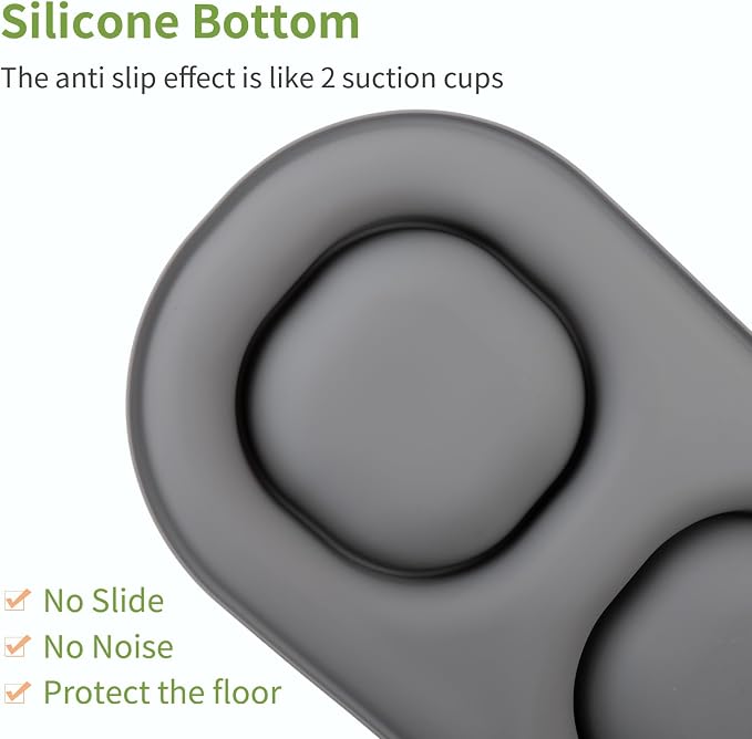 Small Size Puppy Dog Bowls: Food and Water Bowls Set - Image 3