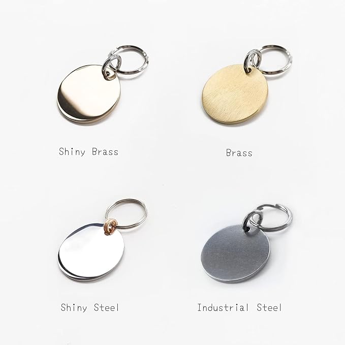 HM001 Cats Dogs ID Tags Personalized Lovely Symbols Pets Collar Name - Image 3