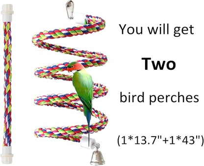Rope Bungee Bird Toy - Image 2