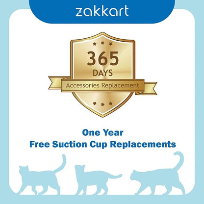 Zakkart Foldable Cat Hammock for Window - Image 8