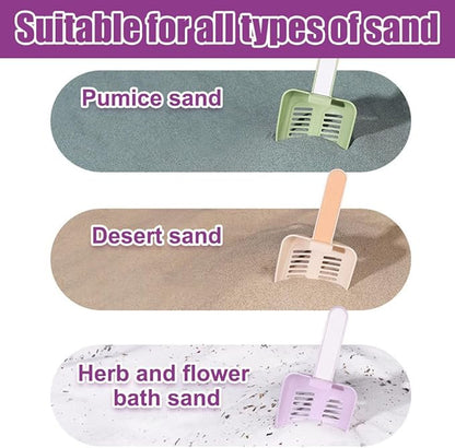DONGKER Hamster Litter Scoop, Reusable Hanging Hamster Sand Bath Scoop - Image 6