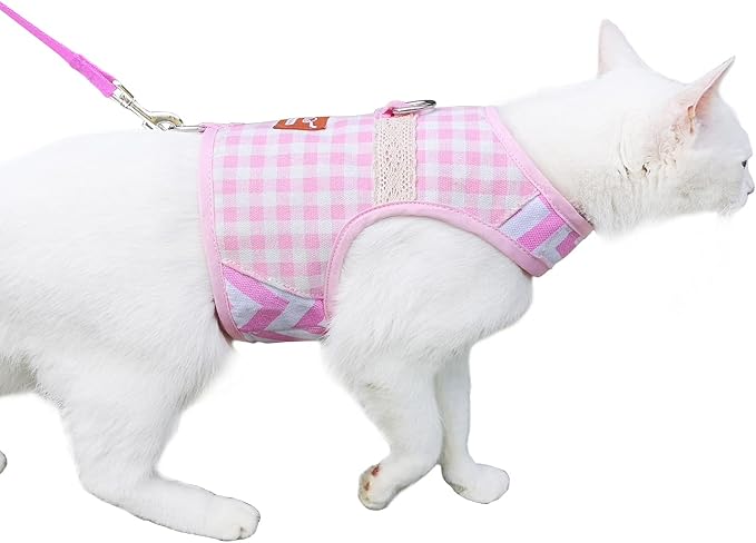 Cat Harness and Leash for Walking Escape Proof, Adjustable Cat Vest Harness - Image 9