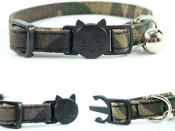 Cat Collar Bowtie with Bell, Quick Release Buckle Safety and Durable Kitties - Image 5