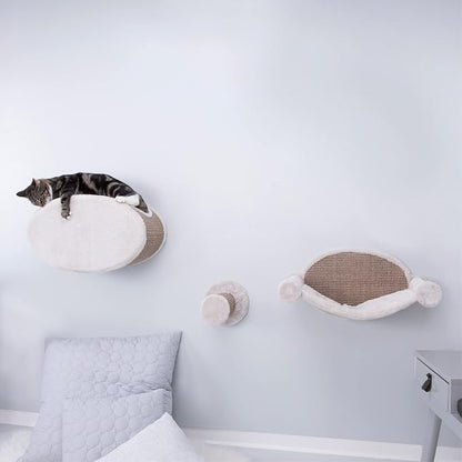 Trixie Liam Wall Mounted 3 pcs Lounge Set, and Step, 18.8" L x 11.0" W x 11.3" - Image 3
