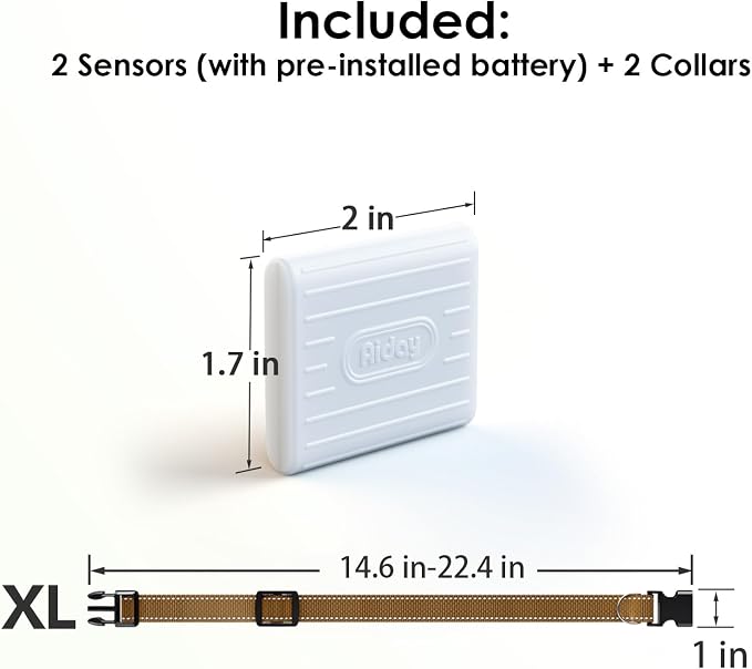 Automatic Pet Door Collar, Included 2 Sensor Collar, Extra Large Size - Image 2