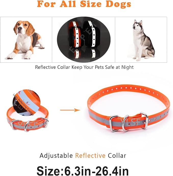 Dog Collar Strap for Most of Electronic Training Shock Collar - Image 4