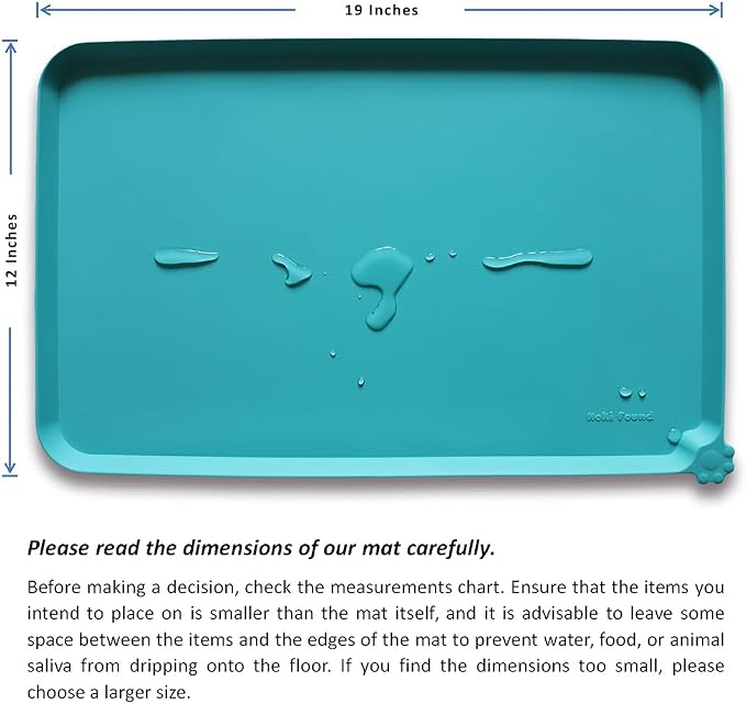 Hoki Found Silicone Non Slip Pet Feeding Mats - Image 5