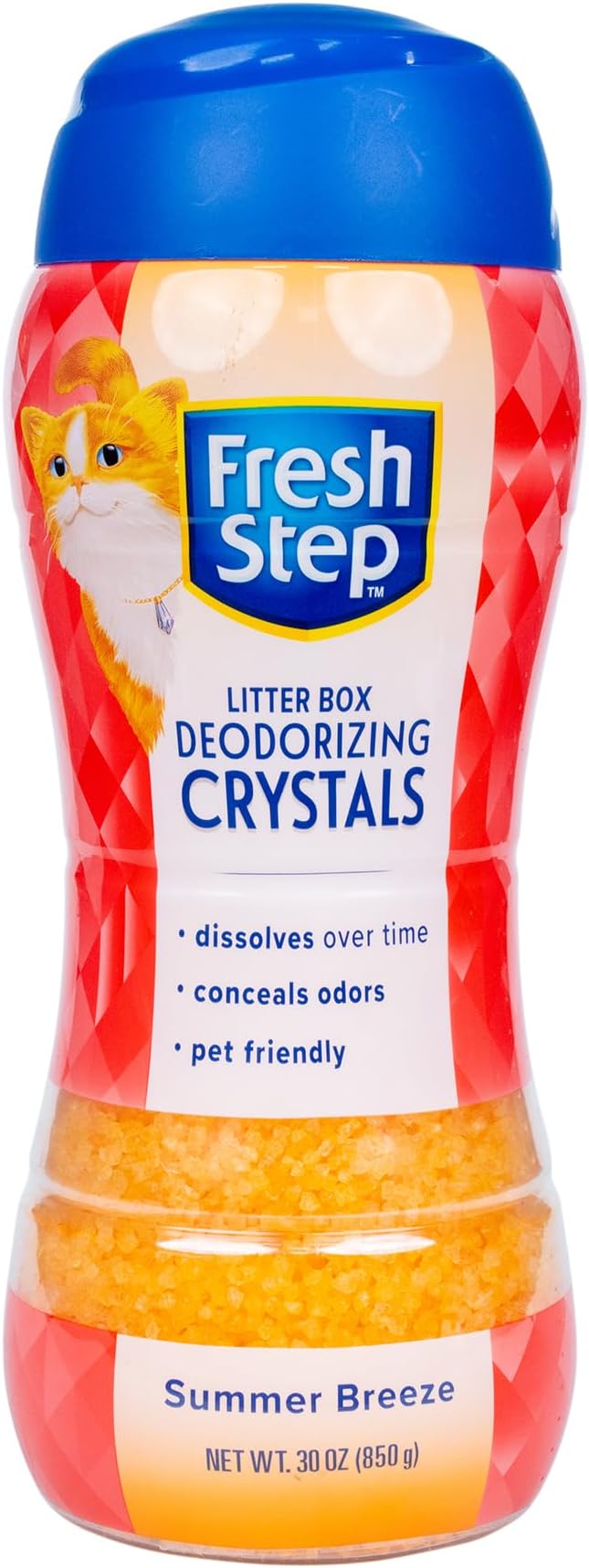 Fresh Step Cat Litter Crystals Deodorizer, Non Toxic Odor Neutralizing Crystals by FreshStep