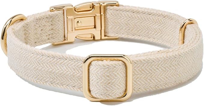 Soft Cotton Hemp Dog Collar - Image 6