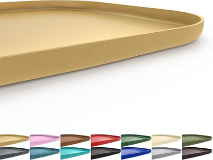 Silicone Pet Feeding Mat with Raised Edge by smilool