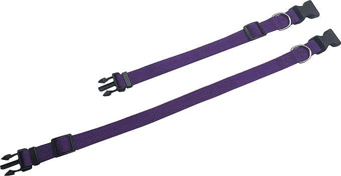 Adjustable Nylon Dog Collar, pet Collar 1 Inch 3/4 Inch 5/8 Inch Wide, - Image 4