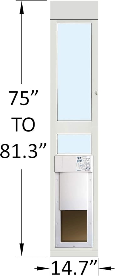 Power Pet Automatic Sliding Glass Patio Pet Door by High Tech Pet - Image 2