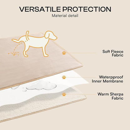 Luciphia Waterproof Pet Blanket, Liquid Pee Proof Dog Blanket - Image 4