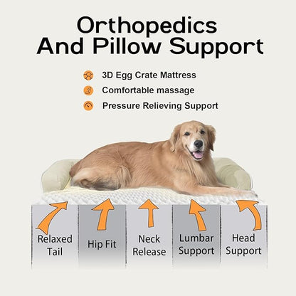 Dog Bed Large Sized Dogs-Orthopedic Waterproof Bed - Image 2