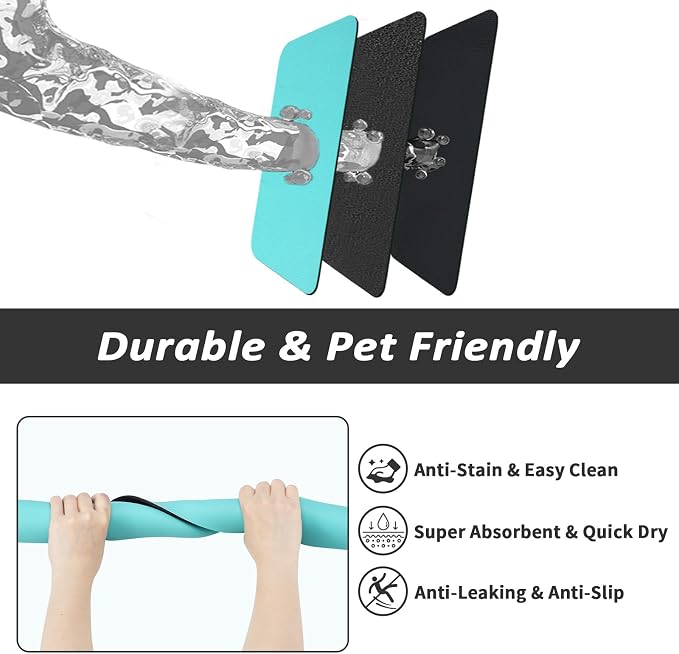 Dog Food Mat - Absorbent Cat Mat - Image 6