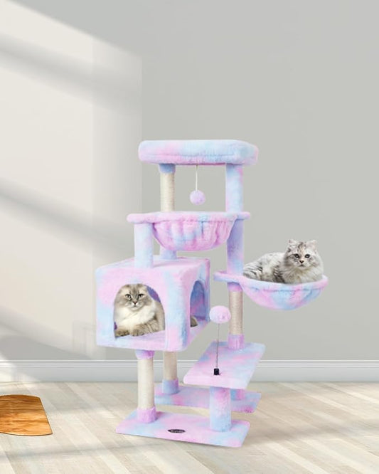 KIYUMI Cat Tree Cat Tower Condo - Image 2