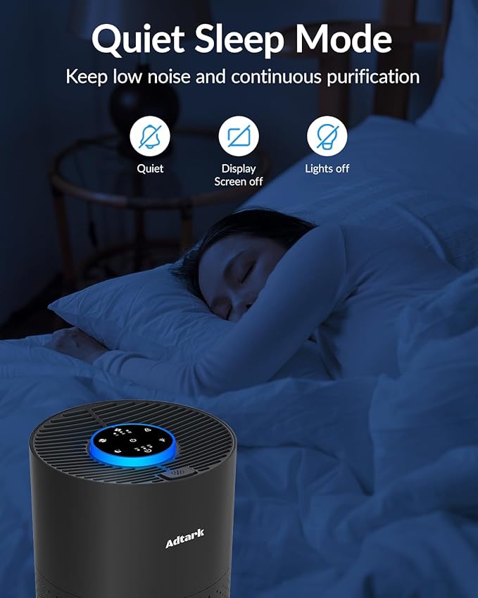 Air Purifiers for Home Bedroom, ADTARK Air Cleaner - Image 4
