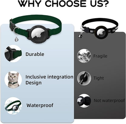 AirTag Cat Collars, Stretchy Collar - Image 5