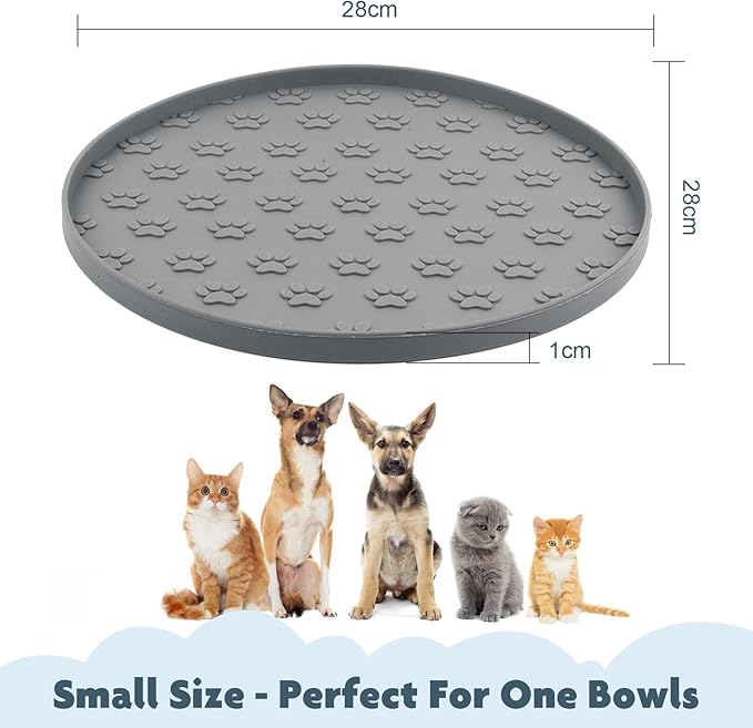 SUNLAND Silicone Dog Food Mat, Pet Feeding Mat - Image 2