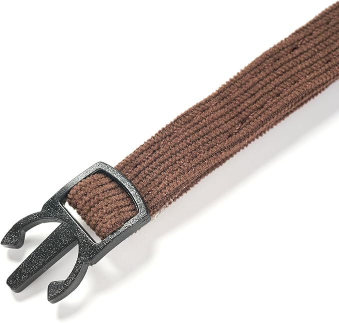 Soft Corduroy Cat Collar, Plaid Pattern, - Image 9