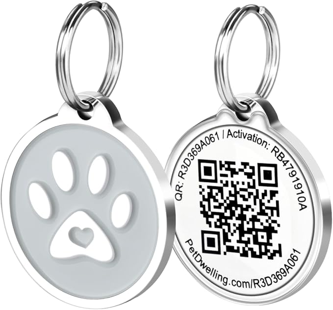 Pet Dwelling QR Code Pet ID Tag – Smart Dog & Cat ID Tags by PetDwellingSmartQRPetIDTags