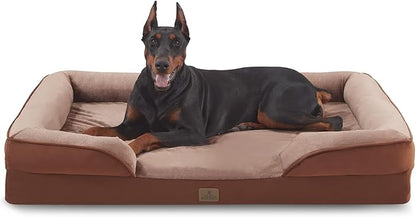 Bedfolks Orthopedic Dog Bed, Waterproof Dog Sofa Bed by Bedfolks