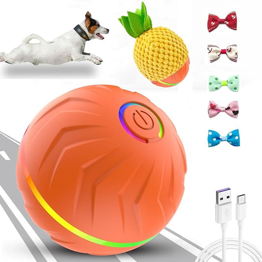 Valentines Day Gifts Interactive Dog Toys Dogs Ball, Moving Dog Toy by AUTRETY
