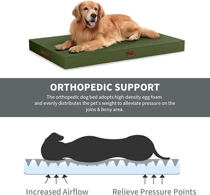 Outdoor Extra Large Dog Crate Bed, XXL Waterproof Dog Bed - Image 2
