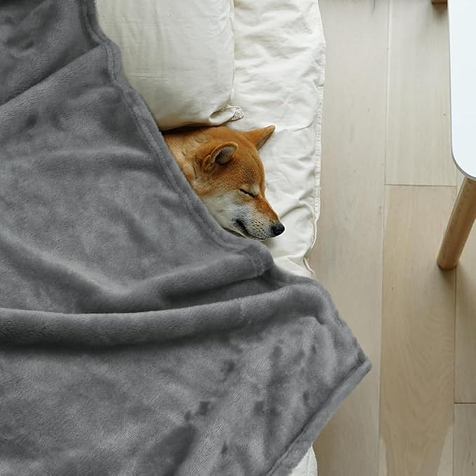 Onarway Dog Blanket Washable for Bed: 2 Packs Dog Blankets 59”x47” - Image 2