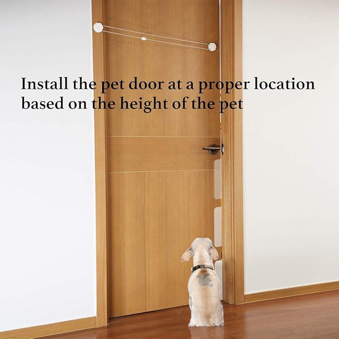 Automatic Pets Door Opener, Automotive Pet Dog Door Private Access Door - Image 3