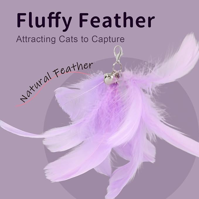 SONGWAY Cat Wand Toys for Indoor Cats - Image 2