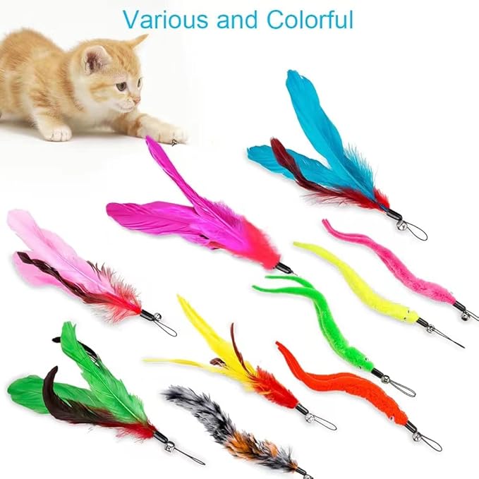 Cat Toys Feather Toy, Interactive Catcher and Funny Exercise - Image 6
