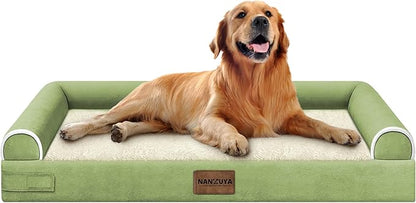Large Dog Bed Orthopedic Washable: Beds Bolster XL Bed Big XLarge Dogs Egg by Nanuya