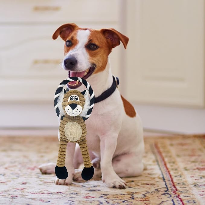 Puppy Chew Toys, Funny Heavy Duty Cute Dog Toys Aggressive Chewers, Soft - Image 4