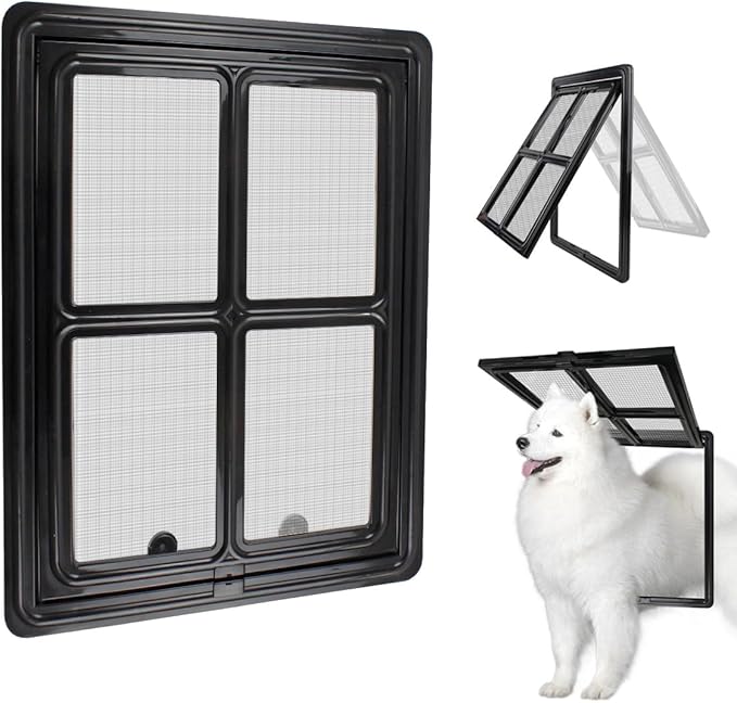 NAMSAN Dog Screen Door, Passage Size 12 x 16 inches, Dog Door by Namsan